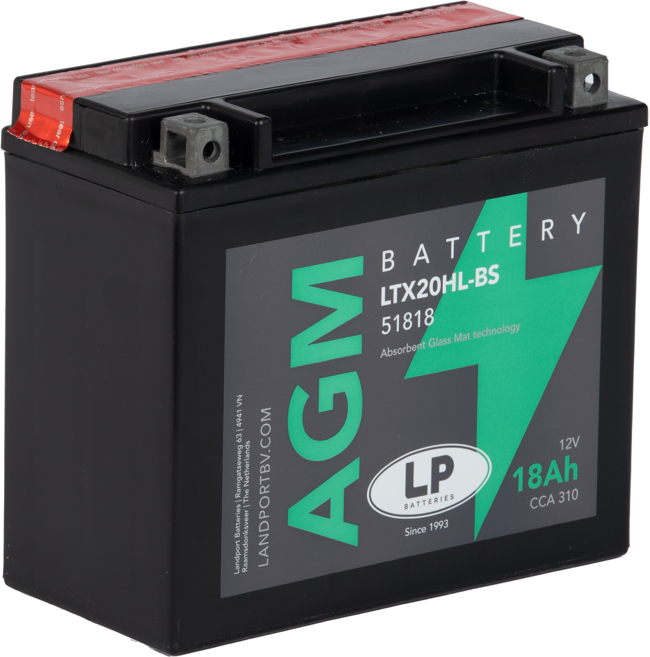 Baterie de pornire MA LTX20HL-BS Landport Batteries